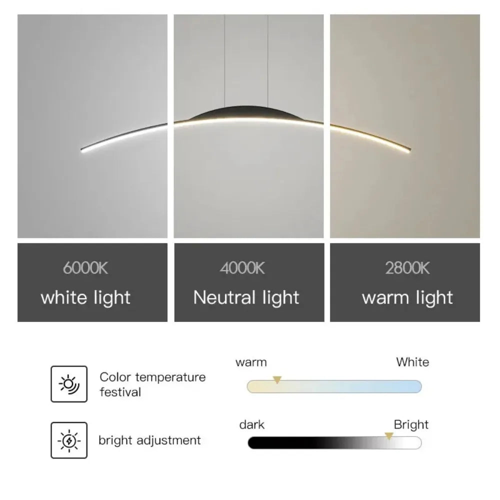 Ethirelle - Moderne LED-hanglamp voor eetkamer, keuken en woonkamer
