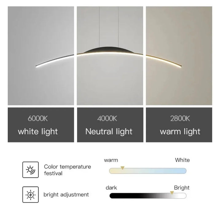 Ethirelle - Moderne LED-hanglamp voor eetkamer, keuken en woonkamer