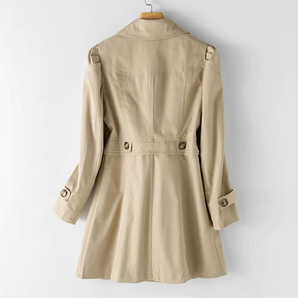 
                  
                    Elara - Elegante Dames Trenchcoat voor Tijdloze Stijl - SkinzLine
                  
                