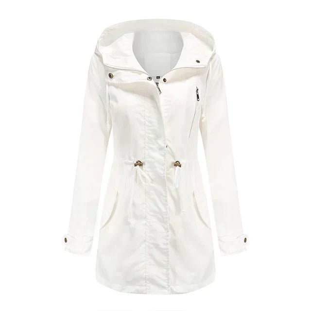 Stijlvolle Dames Jas met Capuchon – Marielle
