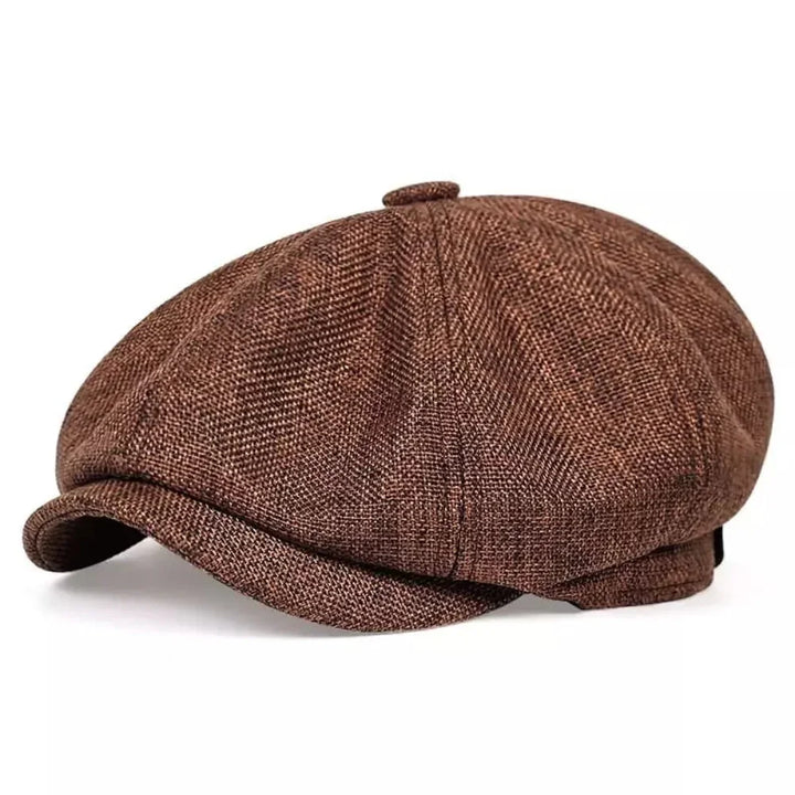 Vintage flatcap – klassieke newsboy-pet in retrostijl