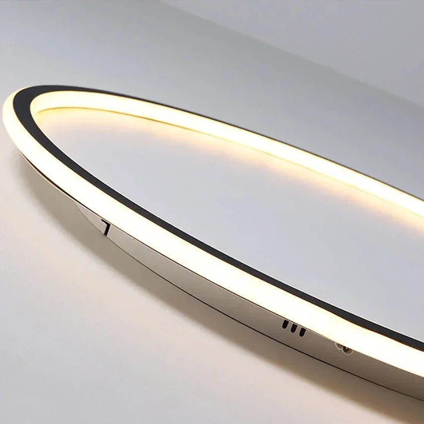 Ronde Scandinavische LED-plafondlamp | 1 lichtpunt