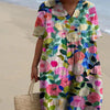 Zomerse Damesjurk – Speelse Look met Vlotte Pasvorm
