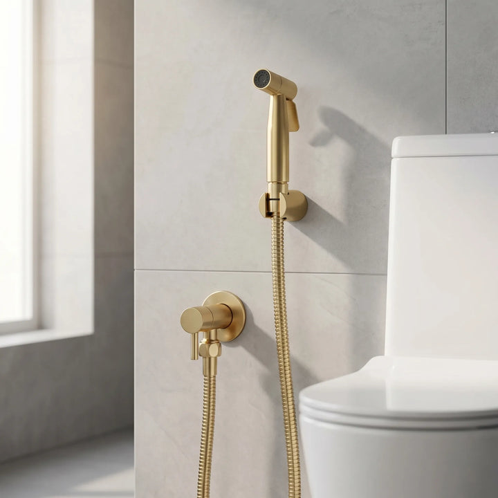 SprenzoWall-Mounted Bidet Sprayer Tap Set