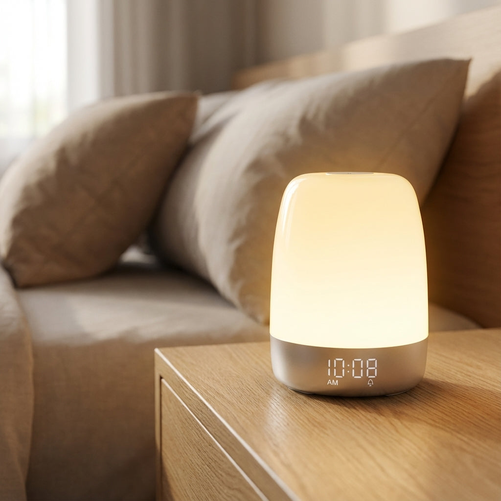 Wake-up light wekker met zonsopkomstsimulatie – Wakelette
