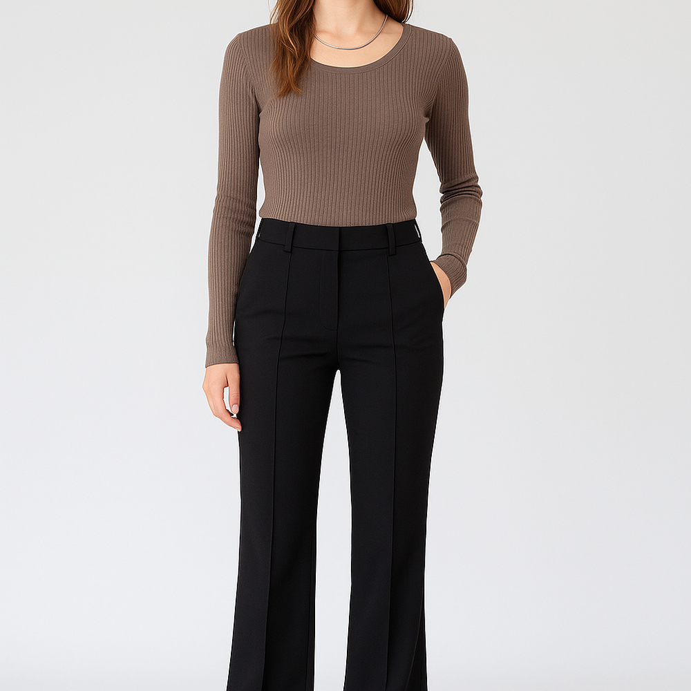 Taillora – Elegante Broek met Hoge Taille - SkinzLine