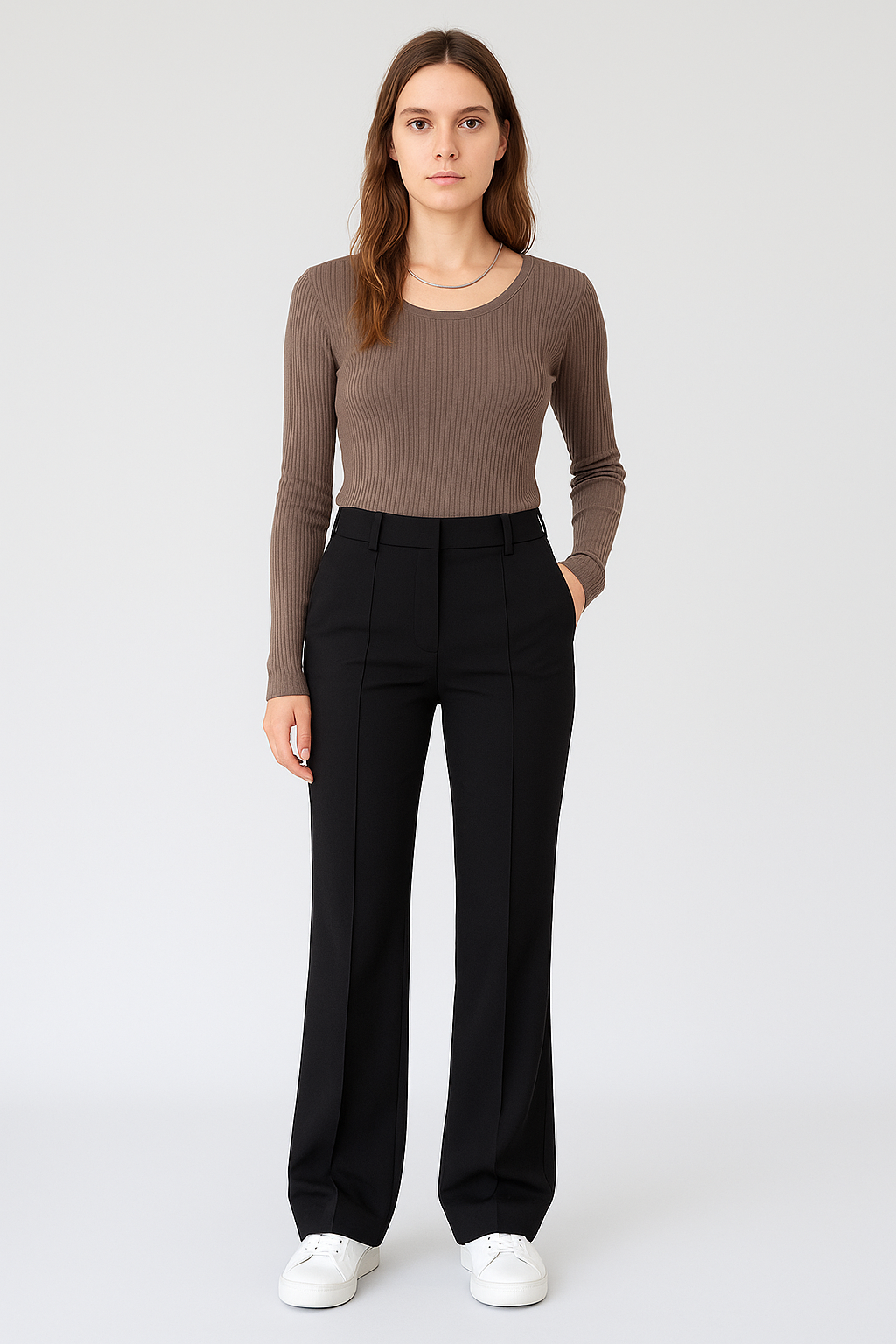 Taillora – Elegante Broek met Hoge Taille - SkinzLine
