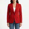 Enkele-Knop Tailored Vrouwen Blazer