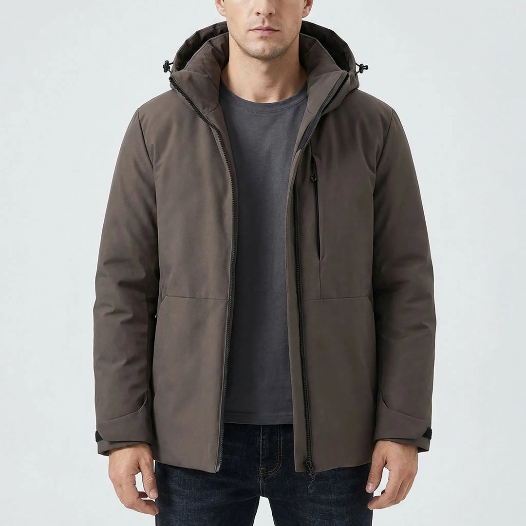 Thermo-windjack met capuchon – Wyndrix