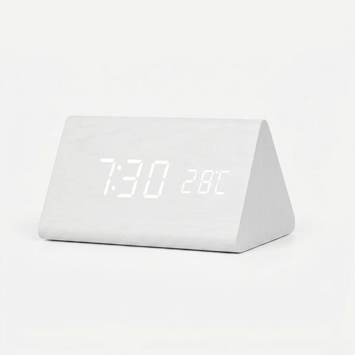 TimbroveVoice-Activated LED Desk Clock