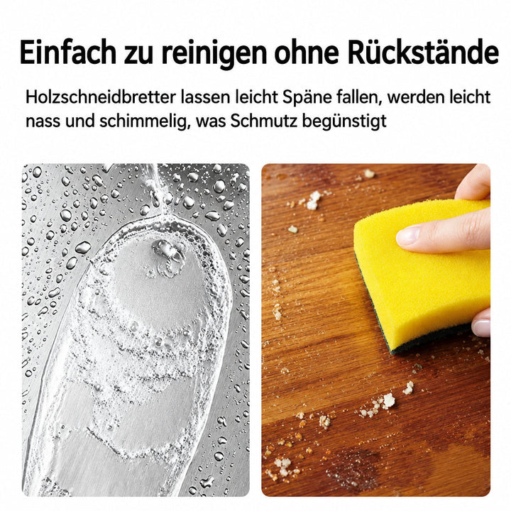 Titanium snijplank – 316-kwaliteit, dubbelzijdig te gebruiken