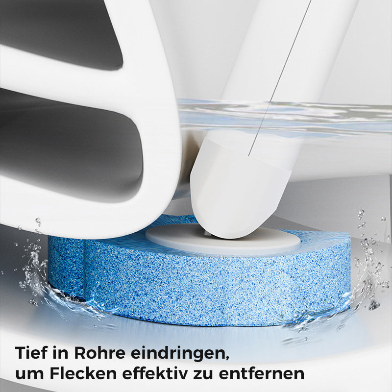 WC-borstel voor Eenmalig Gebruik | Antibacterieel | Hygiënische Sponskopjes | CleanClick