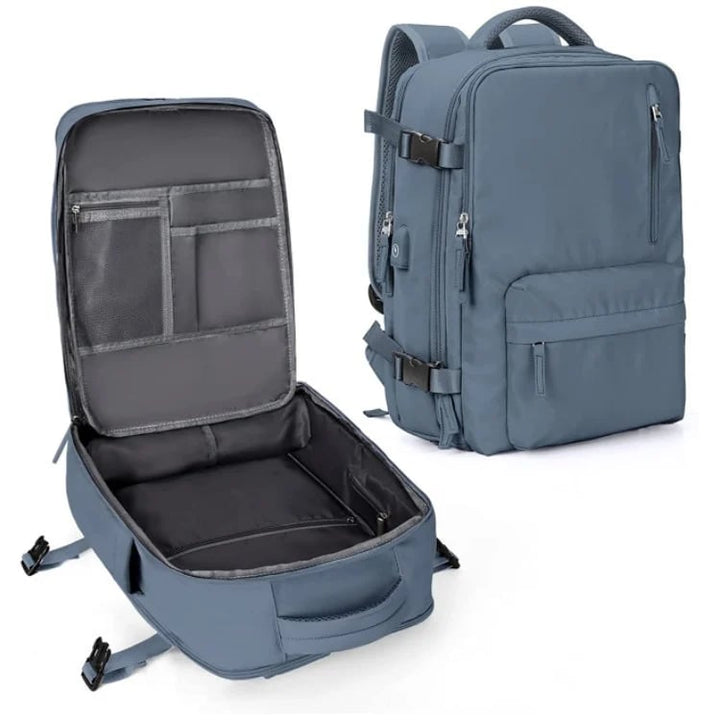 Multifunctionele damesrugzak 35 L met USB-aansluiting