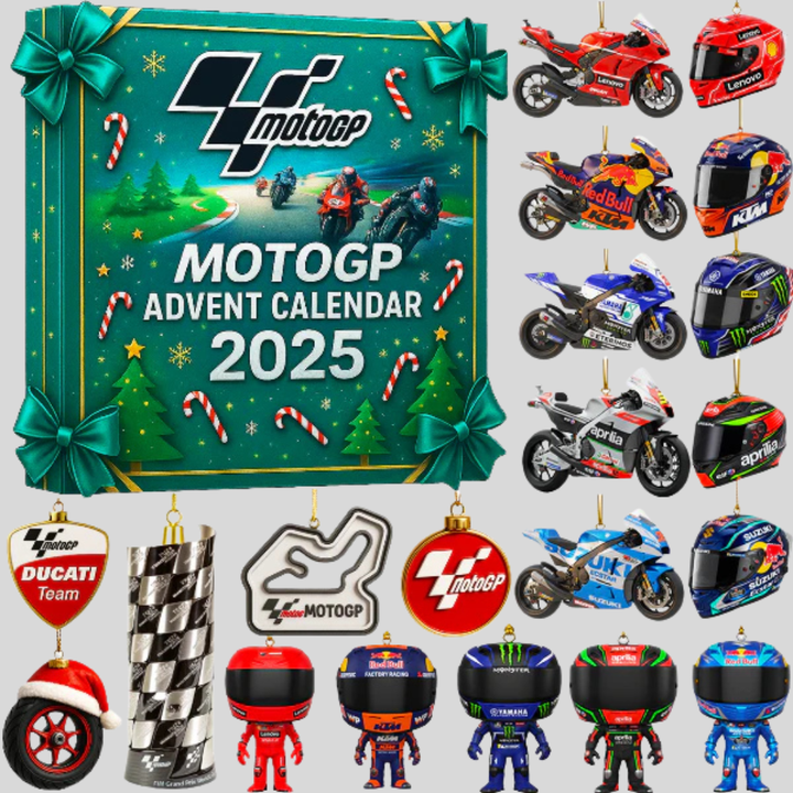 MotoGP™ Adventskalender 2025 – 24 Dagen Raceverzamelobjecten
