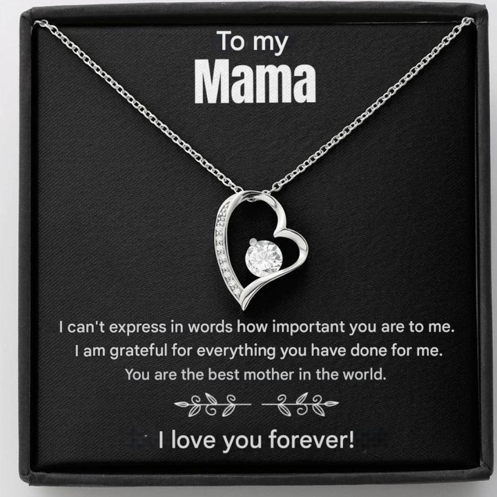 Ketting met hartvormige hanger