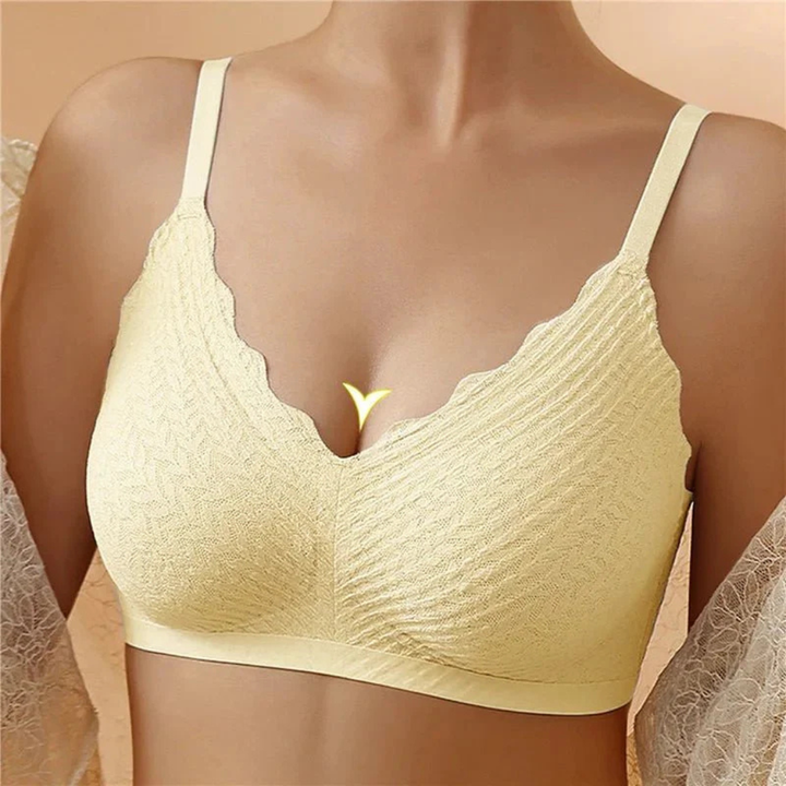 Draadloze kanten bralette