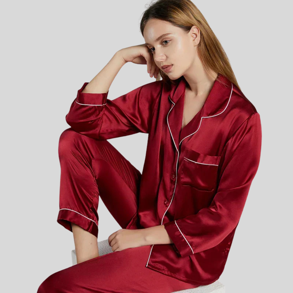Zijden pyjama's - elegante nachtkleding voor dames