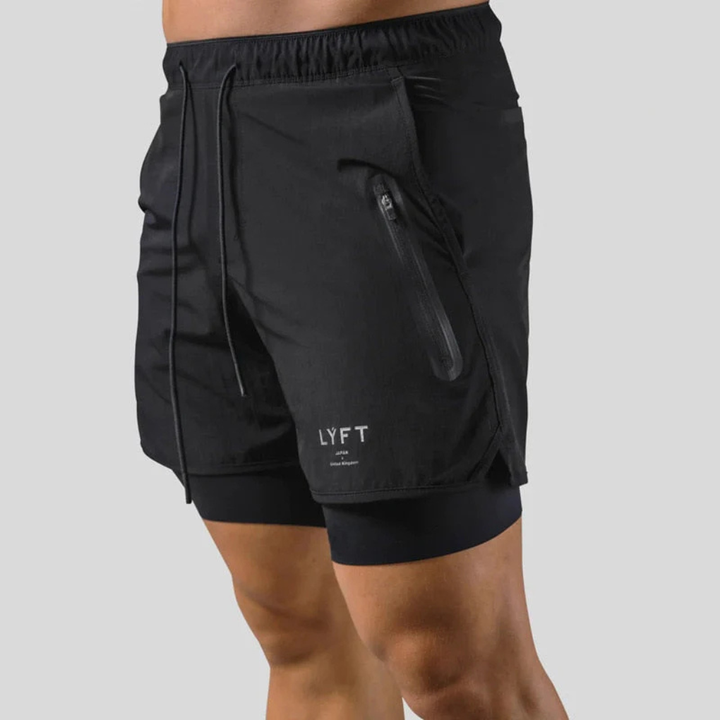 2-in-1 sportbroek voor heren