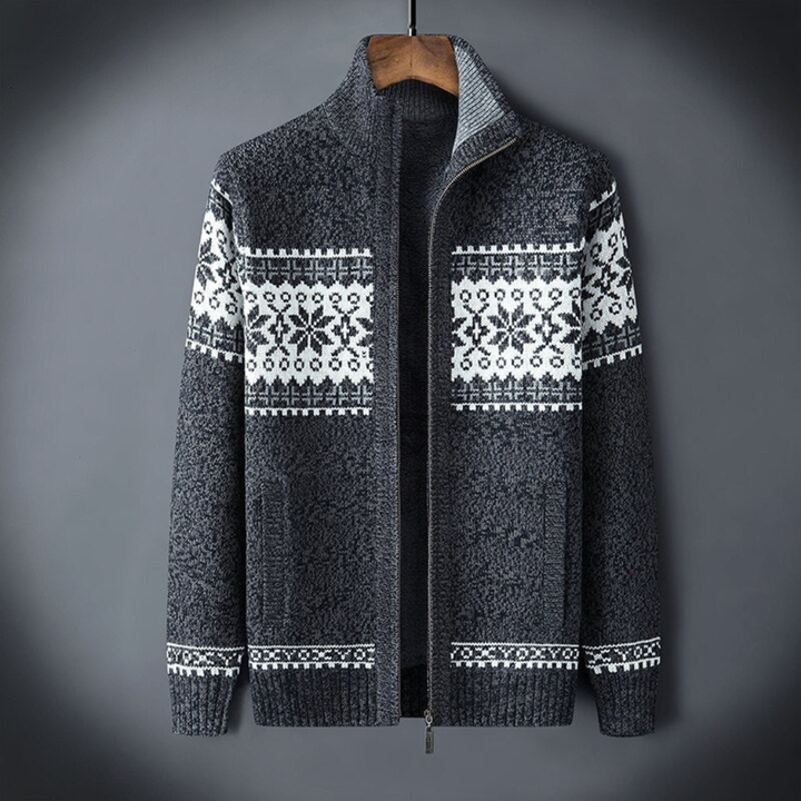 Gebreid vest voor heren