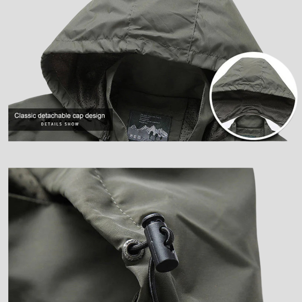 Heren Softshell Jas – Winterklaar Ontwerp met Outdoorfuncties