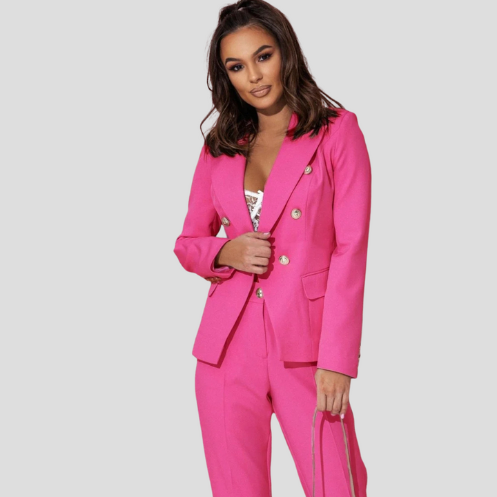 Elisea Blazerset voor dames – modern zomerpak