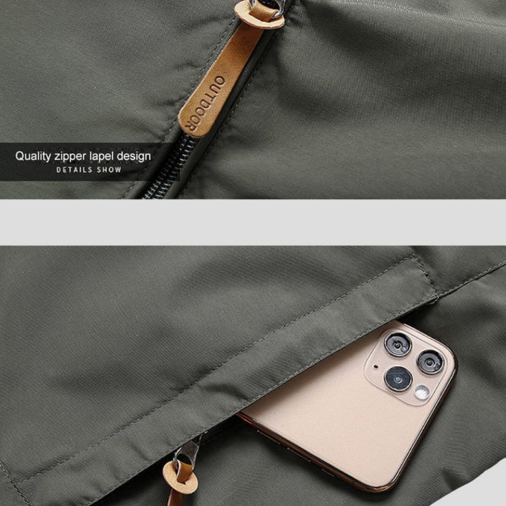 Heren Softshell Jas – Winterklaar Ontwerp met Outdoorfuncties
