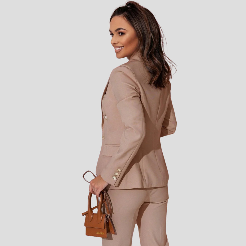 Elisea Blazerset voor dames – modern zomerpak