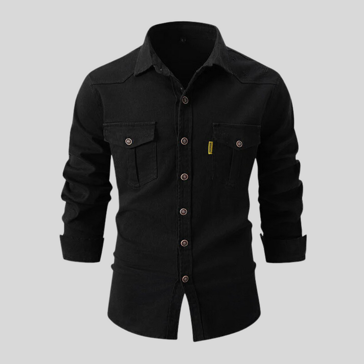 Herenoverhemd voor overdag – robuust design met alledaagse functionaliteit
