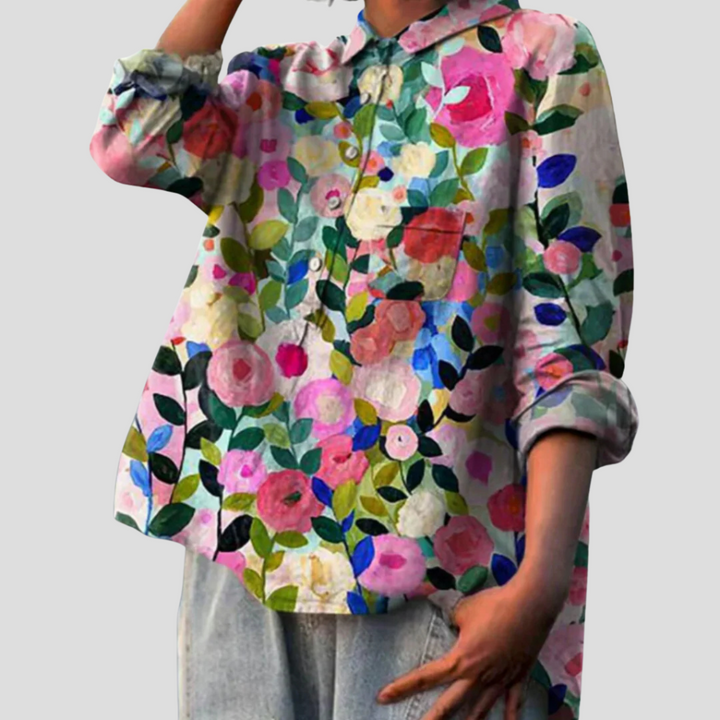 Blouse met bloemenprint voor dames – een bloeiende stijl voor dagelijks gebruik
