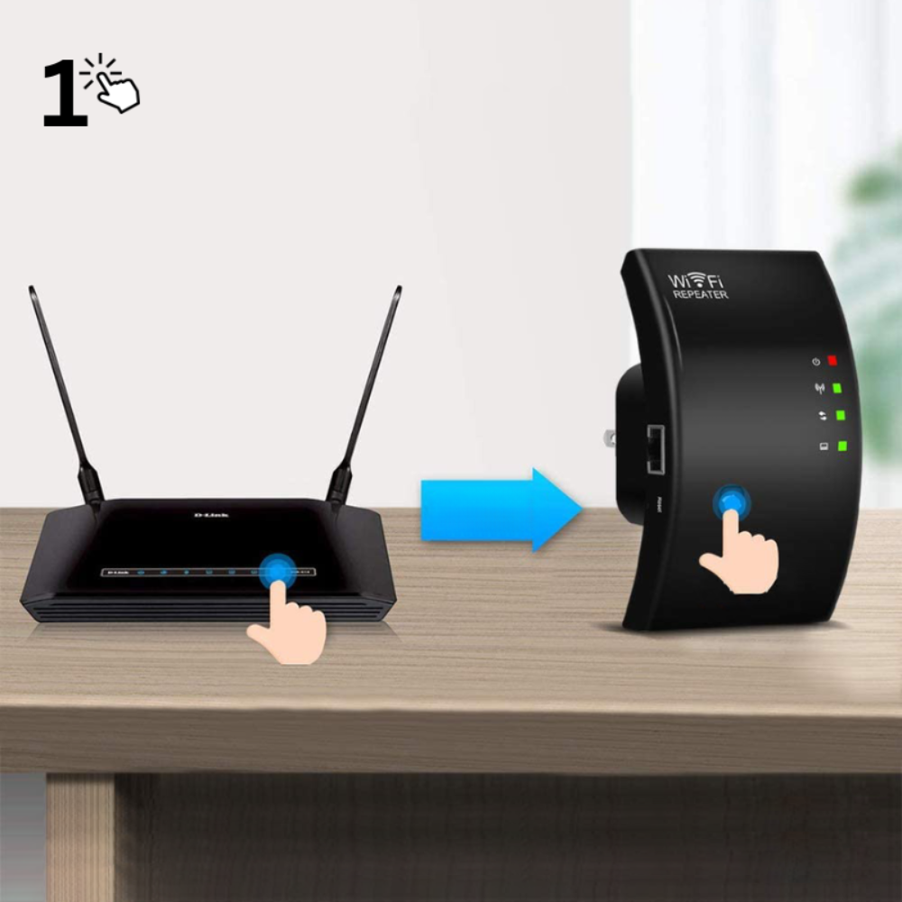 Draadloze WiFi-Versterker - NetBlaze