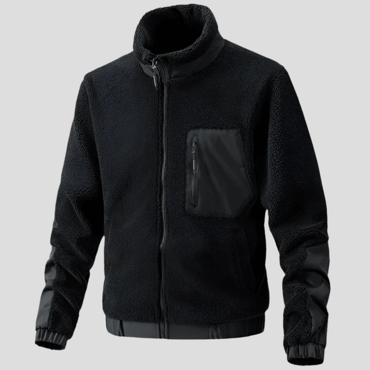 Heren outdoor fleece jas