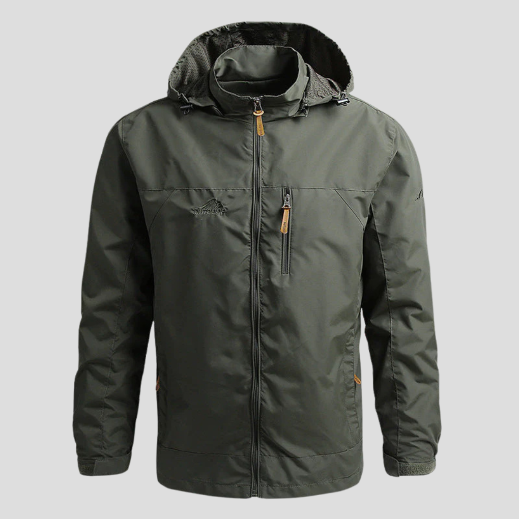 Heren Softshell Jas – Winterklaar Ontwerp met Outdoorfuncties