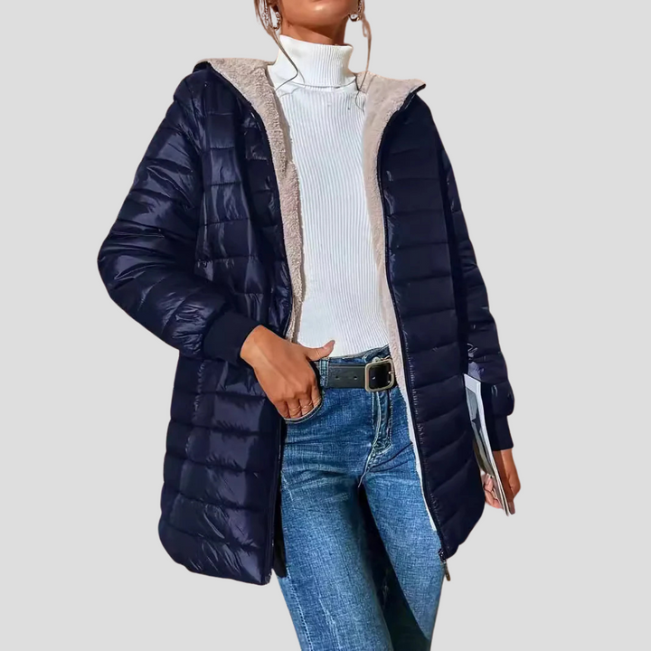 Comfortabele winterjas voor dames