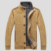 Dames Gebreid Vest met Pluche Voering