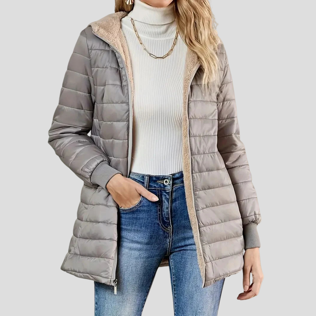 Comfortabele winterjas voor dames