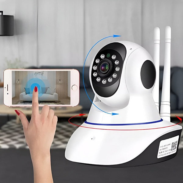 Draadloze IP Beveiligingscamera met Wifi & Tweeweg Audio