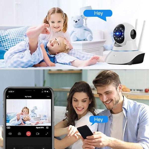 Draadloze IP Beveiligingscamera met Wifi & Tweeweg Audio