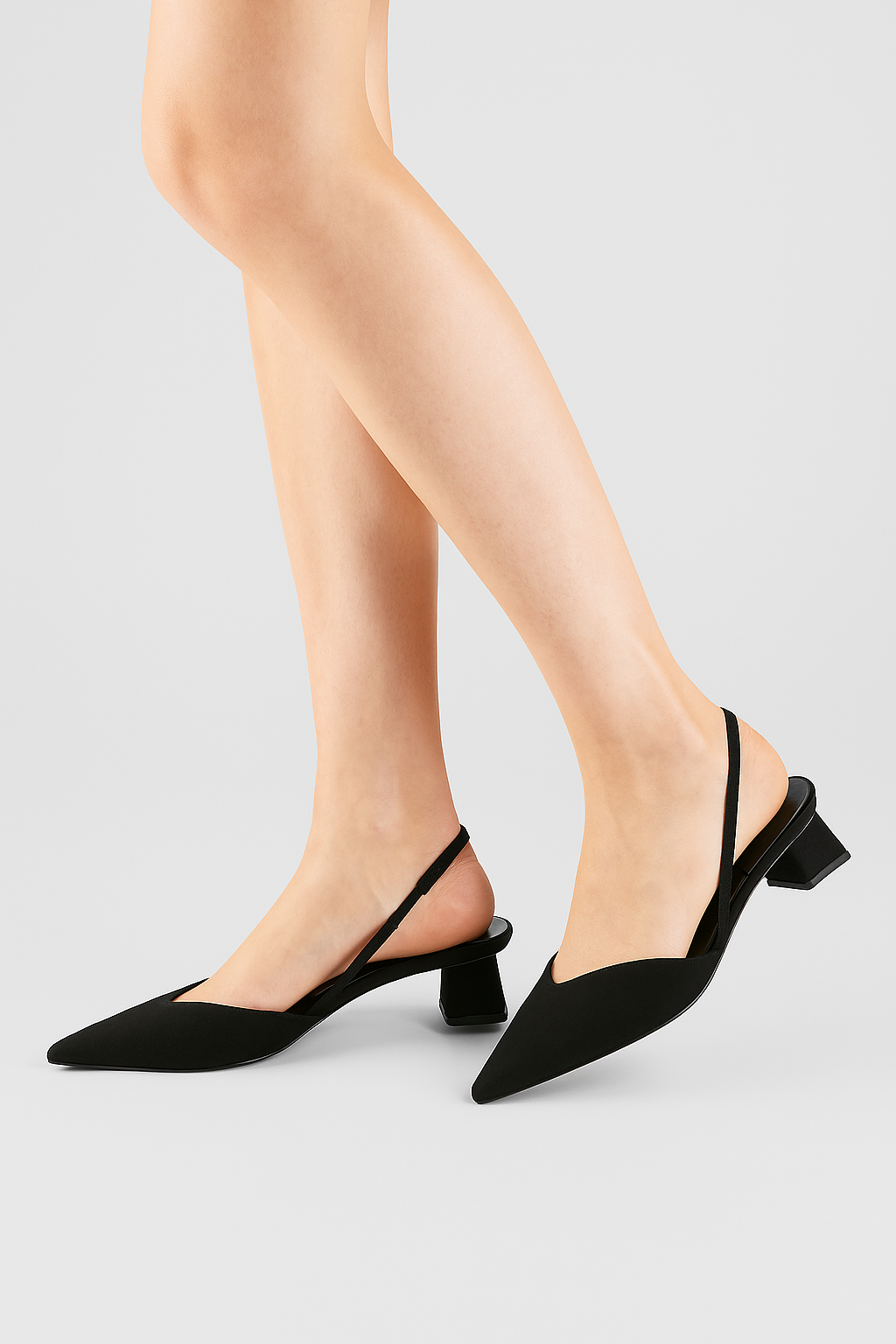 Velirise – Gesloten Elegante Dames Slingback Pumps met Lage Hak