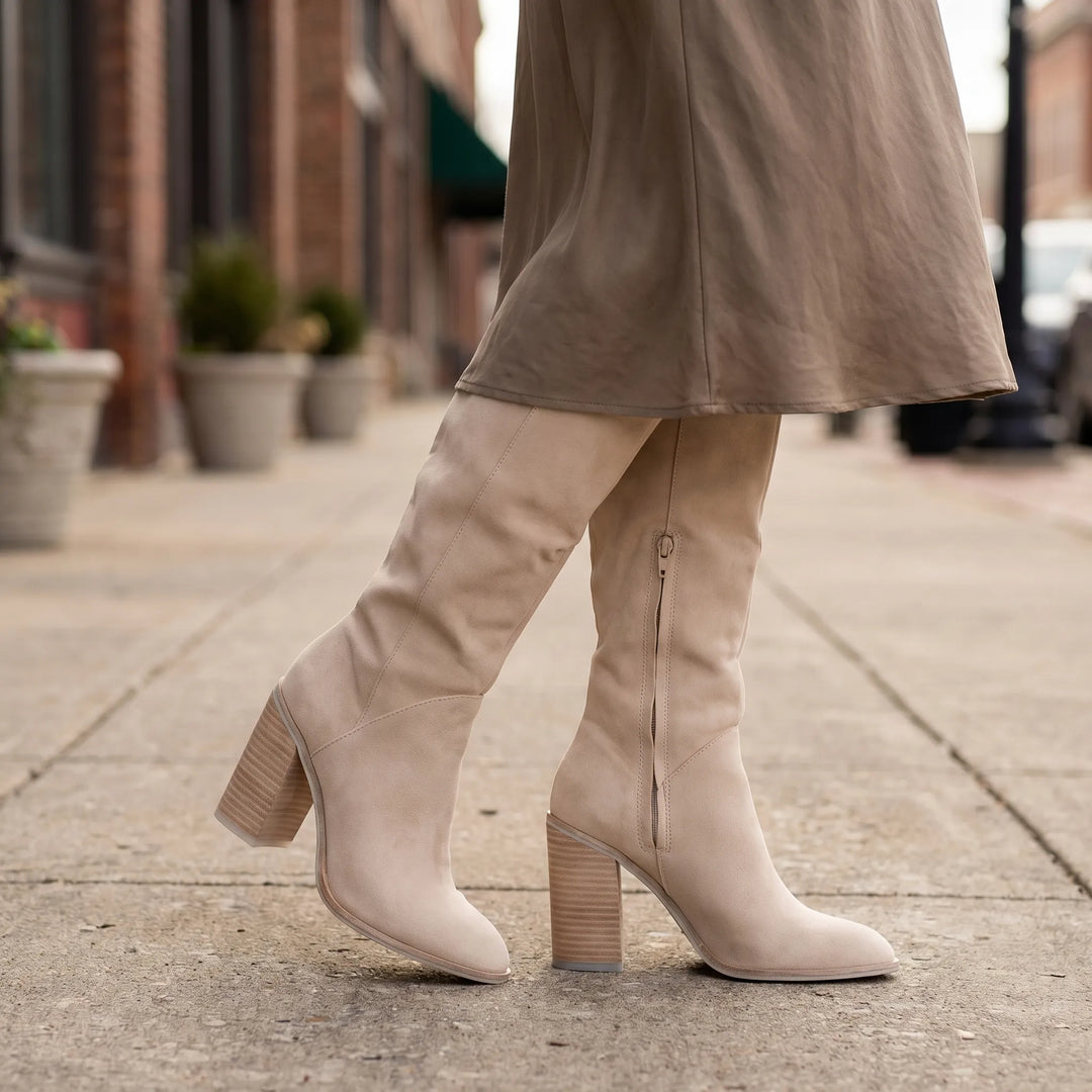 VelurraKnee-High Block Heel Boot