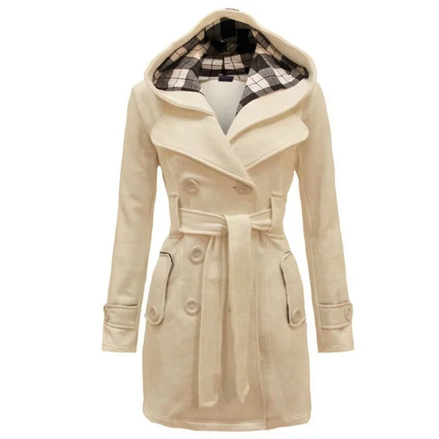 Clara - Premium Trenchcoat voor Dames - SkinzLine