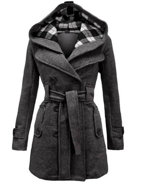 Clara - Premium Trenchcoat voor Dames - SkinzLine