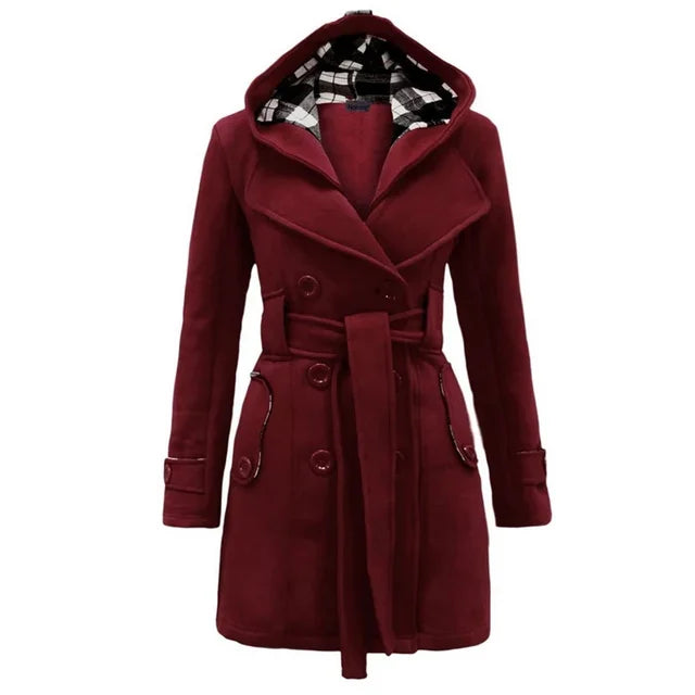 Clara - Premium Trenchcoat voor Dames - SkinzLine