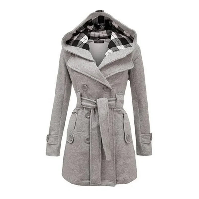 Clara - Premium Trenchcoat voor Dames - SkinzLine