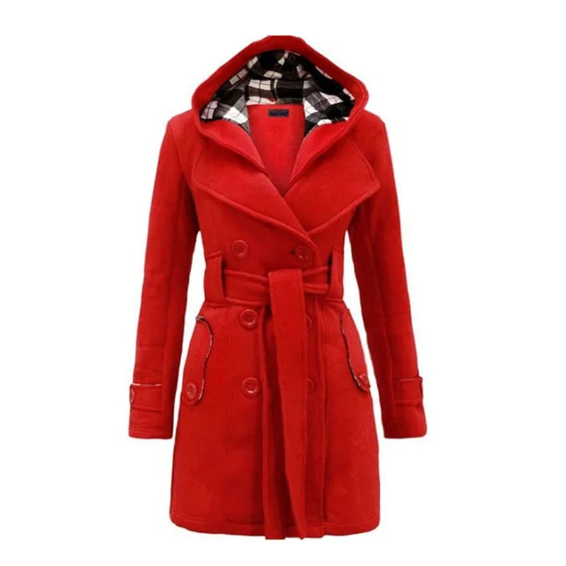Clara - Premium Trenchcoat voor Dames - SkinzLine