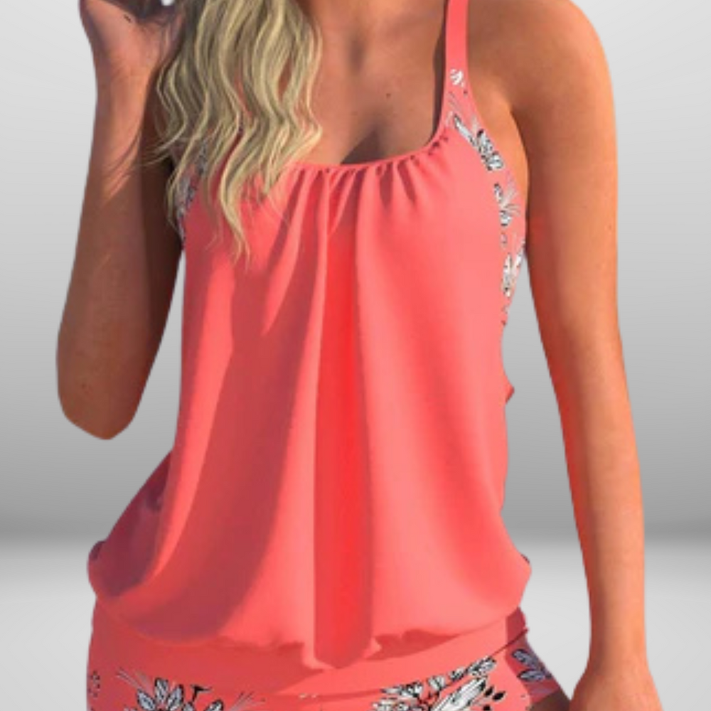 
                  
                    Vionora – Trendy Twee-Delige Tankini met Flatterende Pasvorm en Stijlvol Design
                  
                