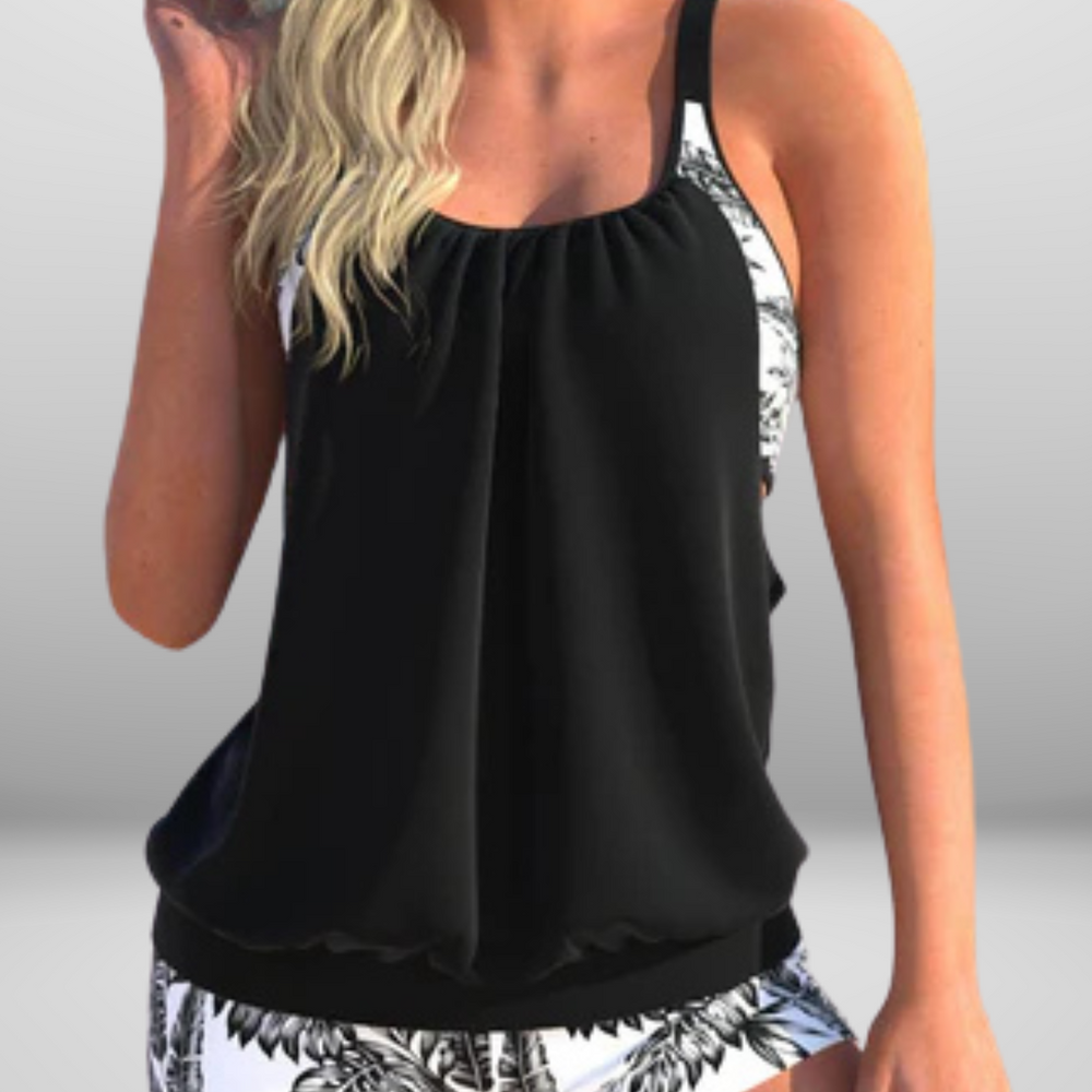 
                  
                    Vionora – Trendy Twee-Delige Tankini met Flatterende Pasvorm en Stijlvol Design
                  
                