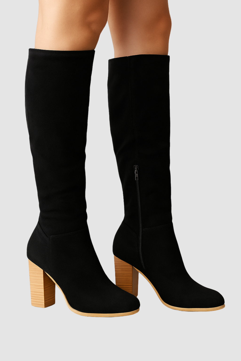 Virella – Kniehoge Dameslaarzen met Tijdloze Elegantie en Ultiem Draagcomfort