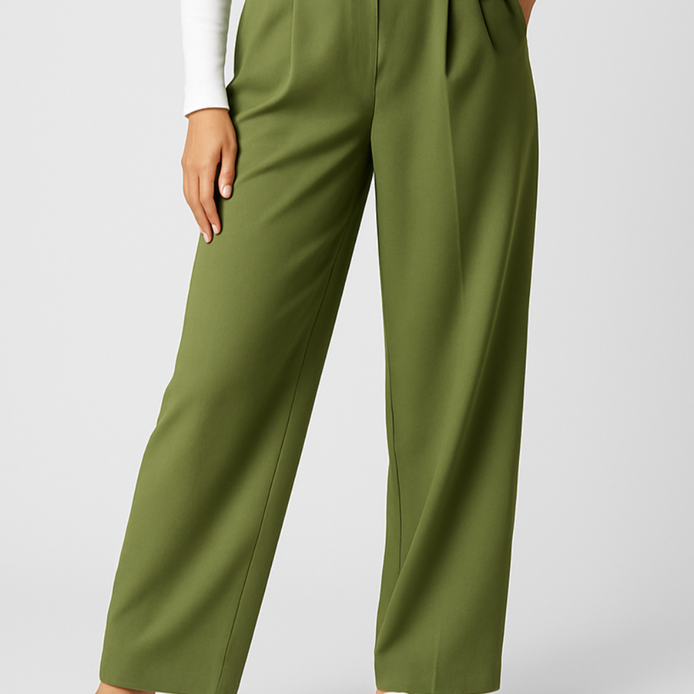 
                  
                    Virella – Hoge Taille Broek met Elegante Pasvorm en Comfort Stretch
                  
                