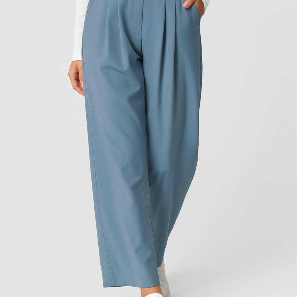 
                  
                    Virella – Hoge Taille Broek met Elegante Pasvorm en Comfort Stretch
                  
                