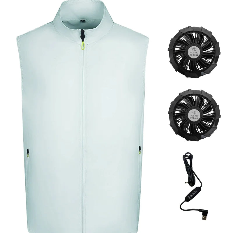 Koelvest met ventilator